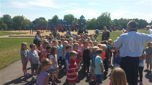 class at recess